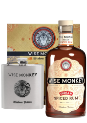 Wise Monkey Indian Spiced Rum 70 Cl.