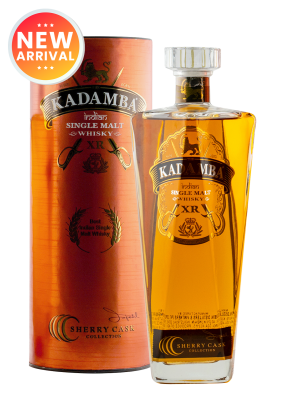 Kadamba Indian Single Malt Whisky Sherry Cask Collection 75Cl
