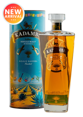 Kadamba Indian Single Malt Whisky Agave Barrel Finished 75Cl