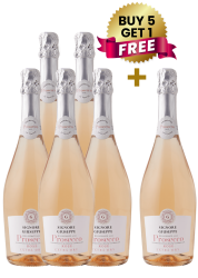 Signore Giuseppe Prosecco Rose Extra Dry 75Cl (Buy 5 Get 1 Free)
